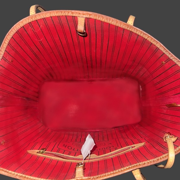 Louis Vuitton Neverfull MM Brown Monogram Bag AUTHENTIC - Picture 3 of 10